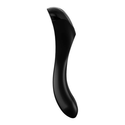 Satisfyer Candy Cane Vingervibrator - Zwart - PlayForFun