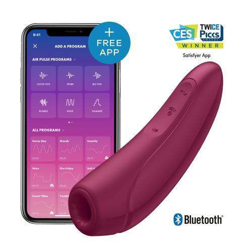 Satisfyer Curvy 1+ Rose Red - PlayForFun