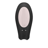 Satisfyer Double Joy Koppel Vibrator- Zwart - PlayForFun