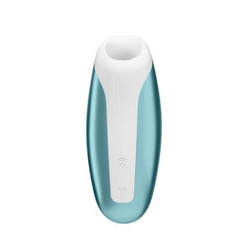 Satisfyer Love Breeze Luchtdrukvibrator - Ice Blue - PlayForFun