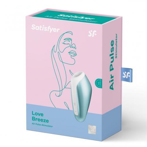 Satisfyer Love Breeze Luchtdrukvibrator - Ice Blue - PlayForFun