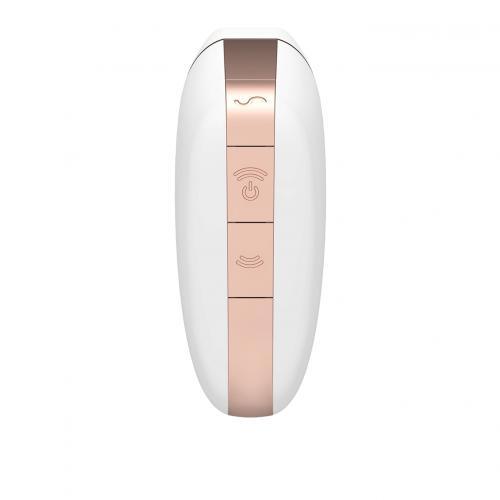 Satisfyer Love Triangle Luchtdrukvibrator - Wit - PlayForFun