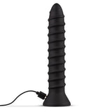 Screwed Plug Anaal Vibrator - Large - PlayForFun