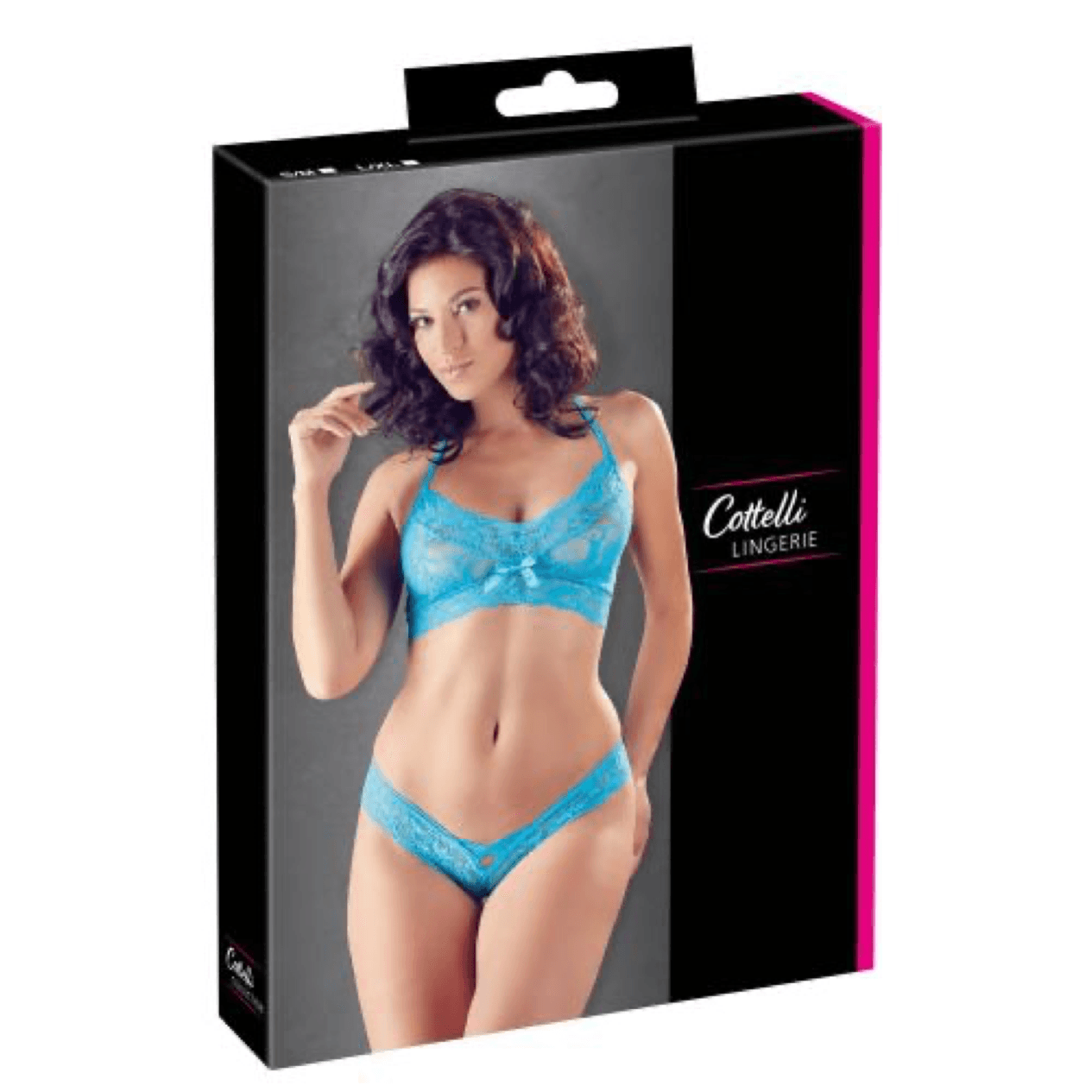 Sexy 2-Delige Kanten BH Set - Babyblauw - PlayForFun