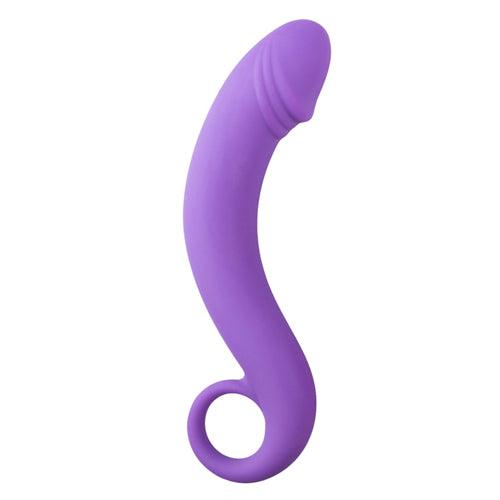 Siliconen prostaat dildo - paars - PlayForFun