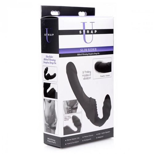 Slim Rider Strapless Strap-on Vibrator - PlayForFun