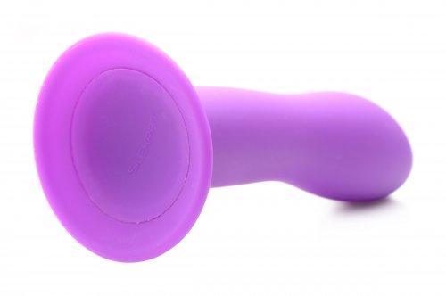 Squeeze-It Siliconen Dildo - Paars - PlayForFun