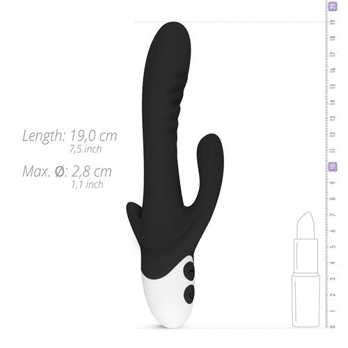 Stellar Vibe Rabbit Vibrator - Zwart - PlayForFun