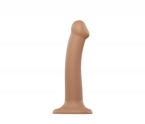 Strap On Me - Buigzame Siliconen Dildo - M - PlayForFun