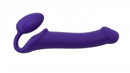 Strap On me - Strapless Voorbind Dildo - Maat L - Paars - PlayForFun