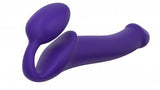 Strap On me - Strapless Voorbind Dildo - Maat L - Paars - PlayForFun