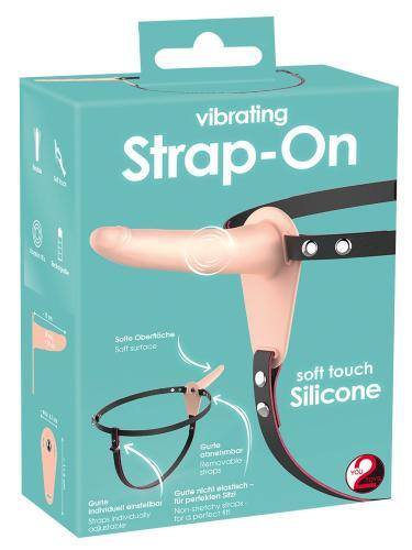 Strap-On Met Vibrerende Dildo - PlayForFun