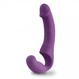 Strapless Strap-On Vibrator - Paars - PlayForFun