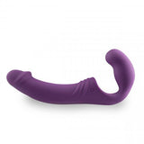 Strapless Strap-On Vibrator - Paars - PlayForFun