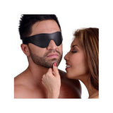 Strict Leather Velcro Blindfold - PlayForFun