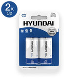 Super Alkaline C-Batterijen - 2 Stuks - PlayForFun