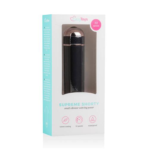 Supreme Shorty Mini Vibrator - Zwart - PlayForFun