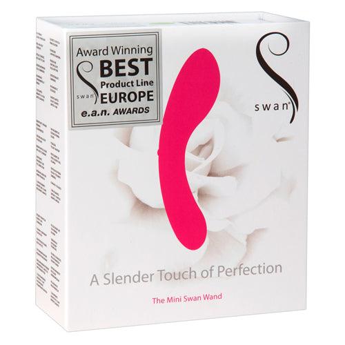 The Mini Swan Wand Vibrator - Roze - PlayForFun