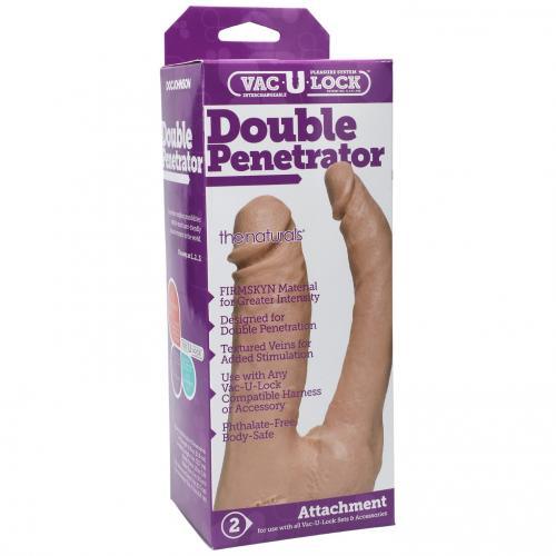 The Naturals® Vac-U-Lock - Double Penetrator - Dubbele Dildo - PlayForFun