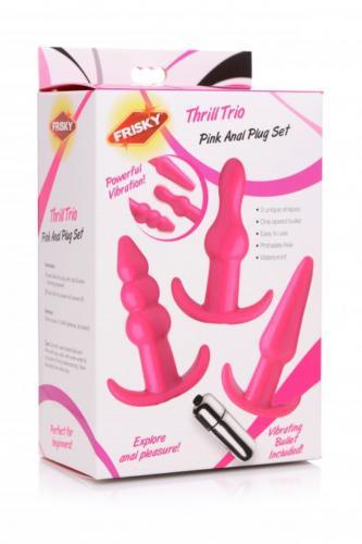 Thrill Trio Anaal Plug - Set van 3 - Roze - PlayForFun