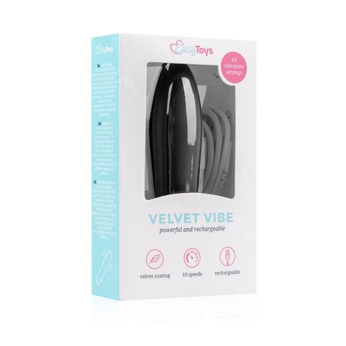 Velvet Vibe - Zwart - PlayForFun