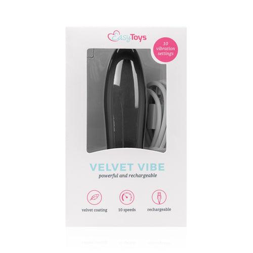 Velvet Vibe - Zwart - PlayForFun