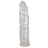 Verlengende Penis Sleeve - Transparant - PlayForFun