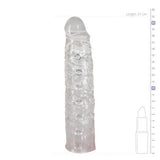 Verlengende Penis Sleeve - Transparant - PlayForFun