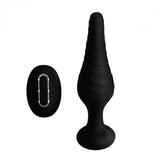 Vibrerende Buttplug met Afstandsbediening - PlayForFun