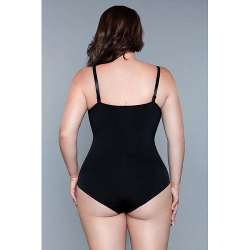 What Waist Corrigerende Body - Zwart - PlayForFun