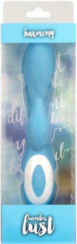 Wonderlust - Harmony Rabbit Vibrator - Blauw - PlayForFun