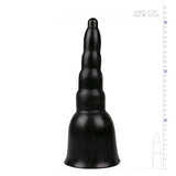 XXL Dildo 33.5 cm - Zwart - PlayForFun