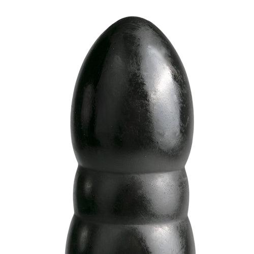 XXL Dildo All Black - Zwart - PlayForFun