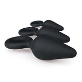 Zwarte buttplugs met trekring - setje - PlayForFun