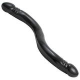 Zwarte dubbele dildo XL - PlayForFun